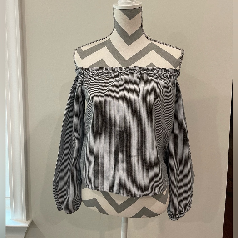 Brandy Melville Off the Shoulder Crop Top